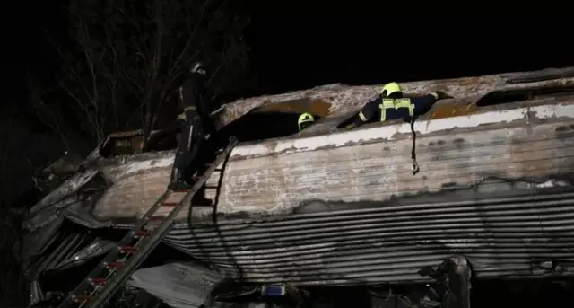 கிரீஸ், ரயில் விபத்து