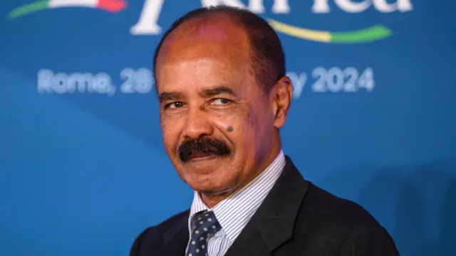 የኤርትራው ፕሬዚዳንት ኢሳያስ አፈወርቂ