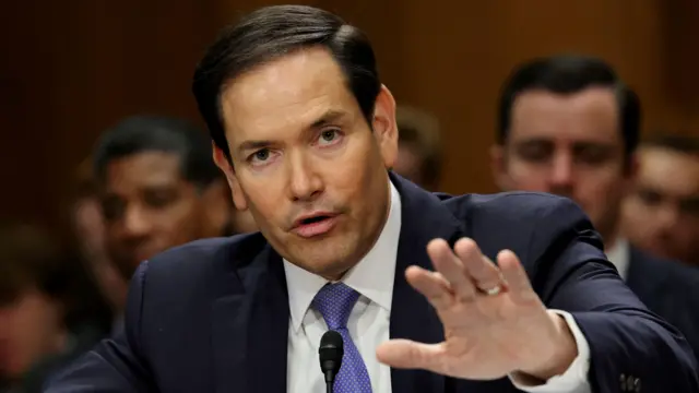 El secretario de Estado de Estados Unidos, Marco Rubio