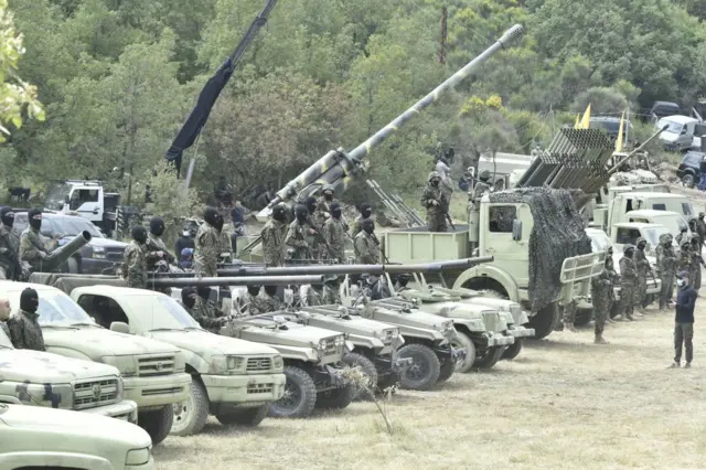 লেবাননে হেজবুল্লাহর সামরিক অনুশীলন, ২১শে মে, ২০২৩