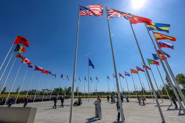 پرچم کشورهای عضو ناتو 