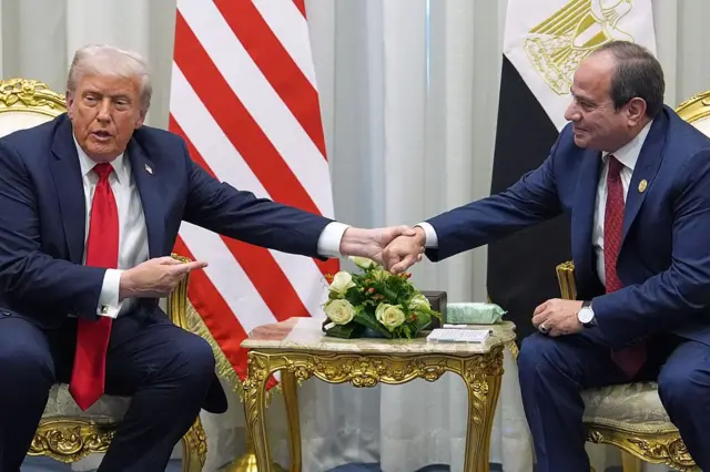 ڈونلڈ ٹرمپ اور سیسی 