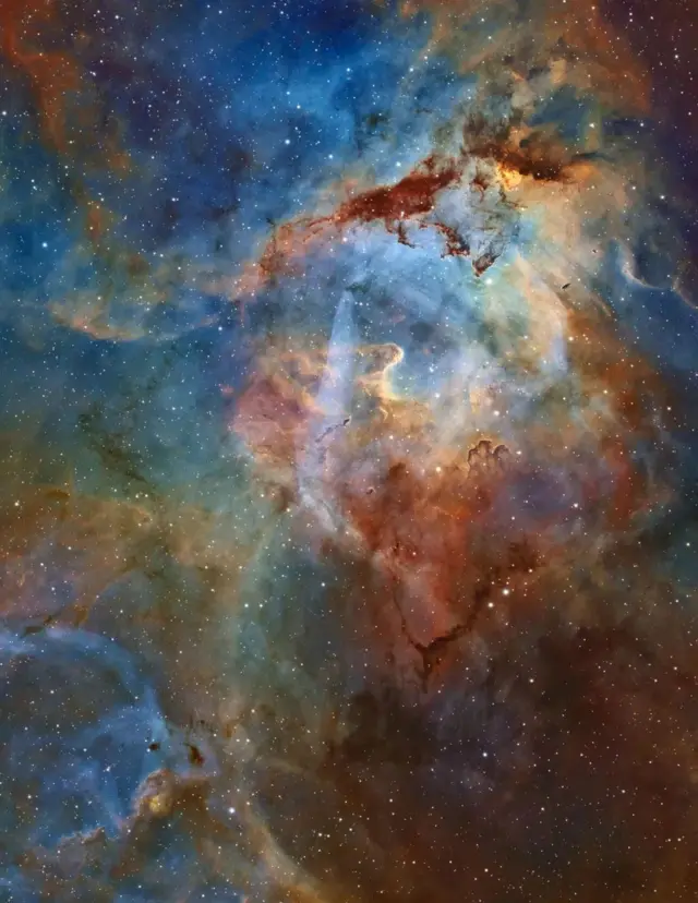 The Cepheus and Lacerta constellations
