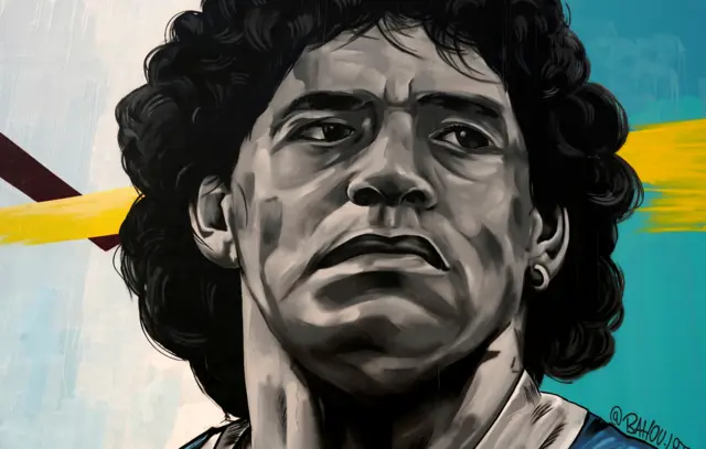 म्याराडोनाको चित्र