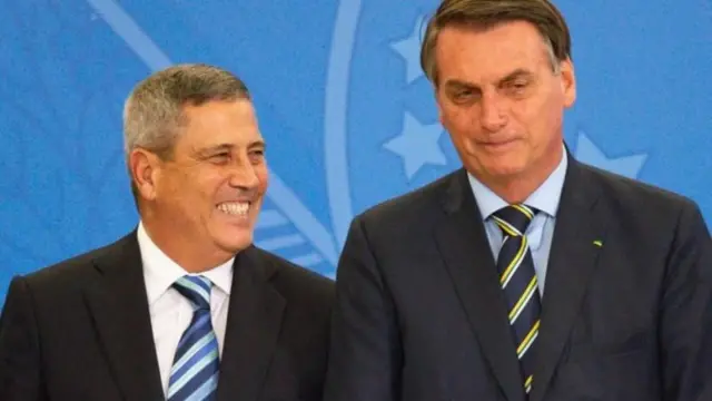 Bolsonaro e Braga Netto 