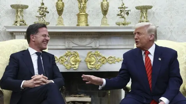 Марк Рютте і Дональд Трамп