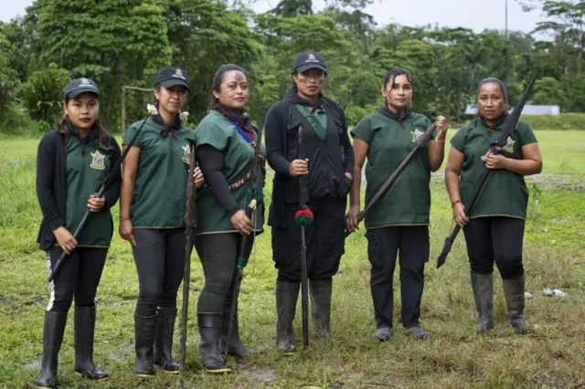 የጥበቃ ቡድኑን የተቀላቀሉ ሴት አባላት