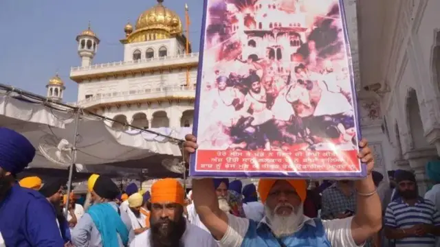 ਜੂਨ 1984 ਦੌਰਾਨ ਭਾਰਤੀ ਫੌਜ ਵੱਲੋਂ ਸ੍ਰੀ ਹਰਿਮੰਦਰ ਸਾਹਿਬ ਉੱਤੇ ਕੀਤਾ ਗਿਆ ਹਮਲਾ 'ਆਪਰੇਸ਼ਨ ਬਲੂ ਸਟਾਰ' ਵਜੋਂ ਜਾਣਿਆਂ ਜਾਂਦਾ ਹੈ। 