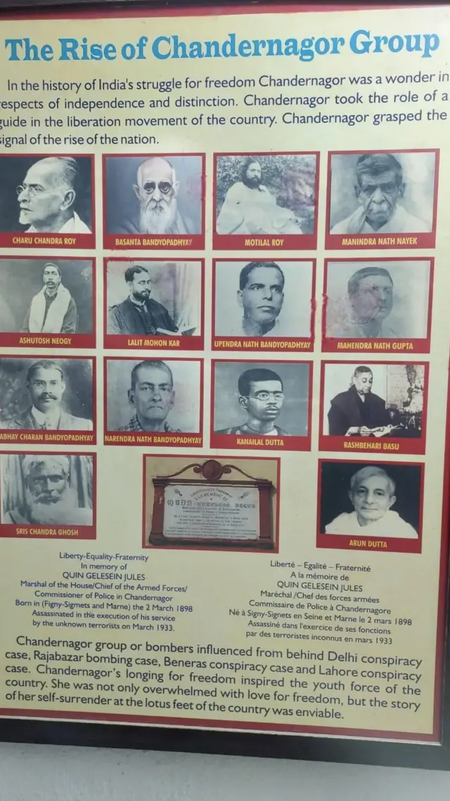 বিপ্লবীদের পীঠস্থান ছিল চন্দননগর।