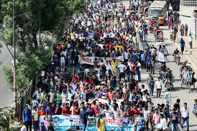 বিএনপির পদযাত্রা কর্মসূচি।