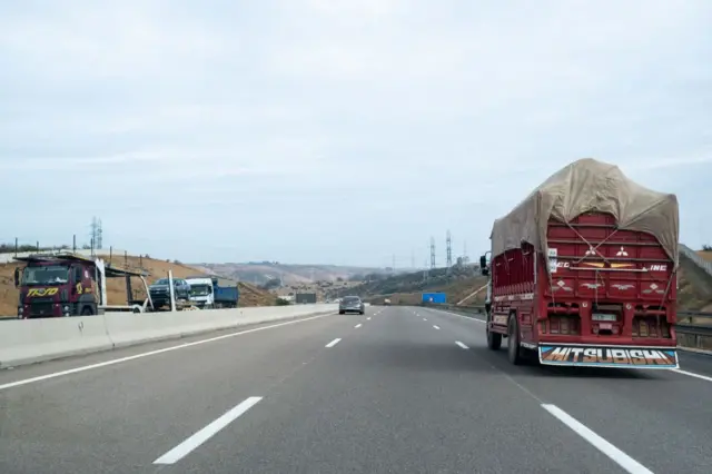 La autopista N1 de Marruecos, conocida como Tiznit-Dakhla
