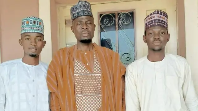 Sheik Goni and children