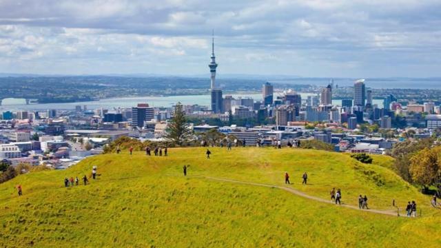 vista da cidade de Auckland 