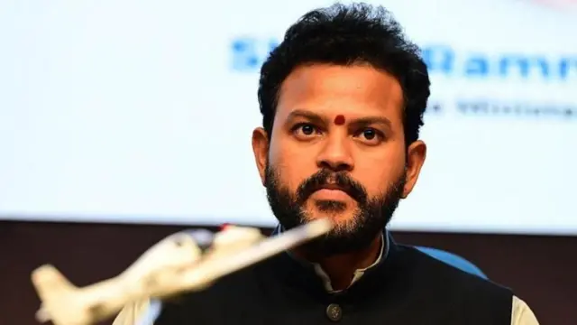 சிவில் விமானப் போக்குவரத்து அமைச்சர் ராம் மோகன் நாயுடு