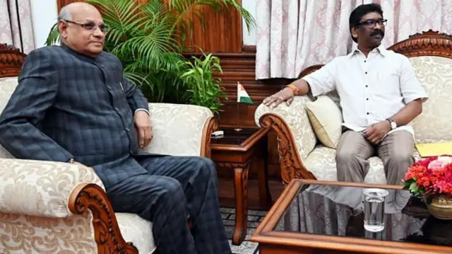 रमेश बैस आणि हेमंत सोरेन