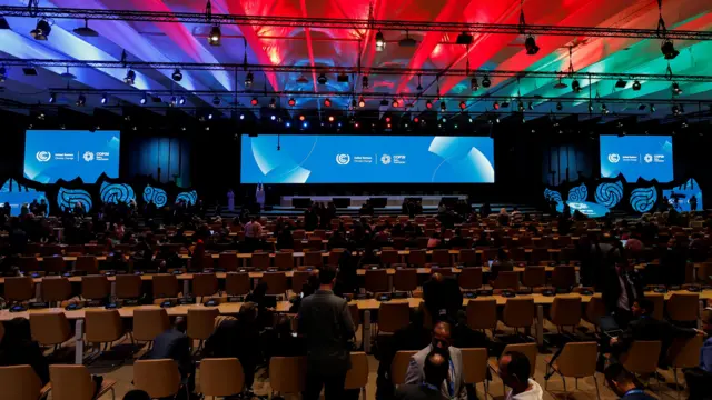 سالن محل برگزاری کاپ ۲۹ در باکو