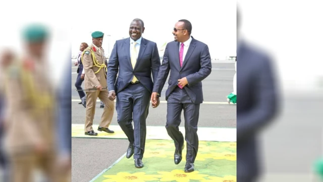 MM Abiy Ahmad fi Pireezidanti Wiiliyaam Ruutoo