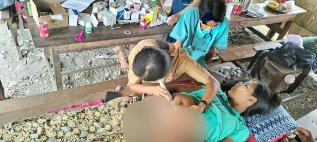 People's Healthcare Network(kalay) က ‌စောင့်ရှောက်ပေးနေတဲ့ကိုယ်ဝန်ဆောင်သည်တစ်ဦး 