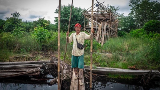 Pralensa, warga penggugat perusahaan penyebab karhutla.
