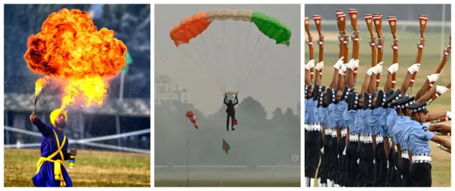 কলকাতায় বিজয় দিবসের অনুষ্ঠানে মিলিটারি ট্যাটুতে কসরৎ দেখাচ্ছেন ভারতের সামরিক বাহিনীর সদস্যরা - ফাইল ছবি