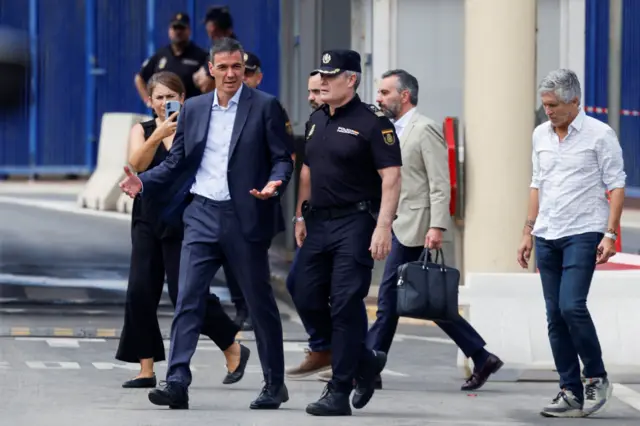 Pedro Sánchez en Ceuta.