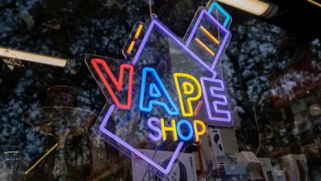 Toko vape di Inggris.
