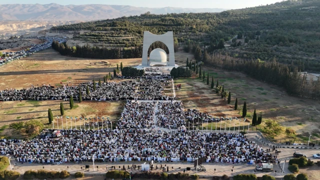 صلاة العيد من ساحة الجندي المجهول - دمشق