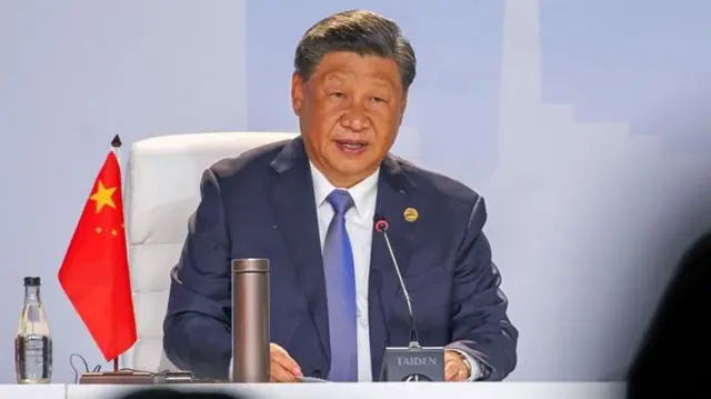 चीनी राष्ट्रपति शी जिनपिंग.