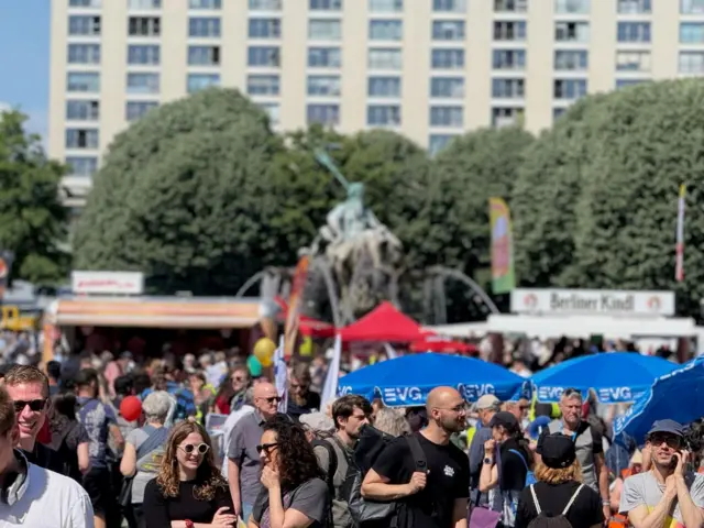 протест синдиката у немачкој