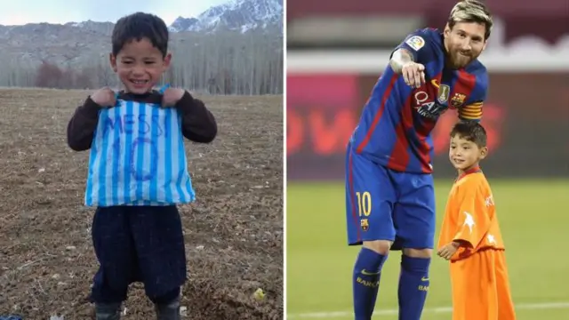 لیونل مسی و مرتضی احمدی