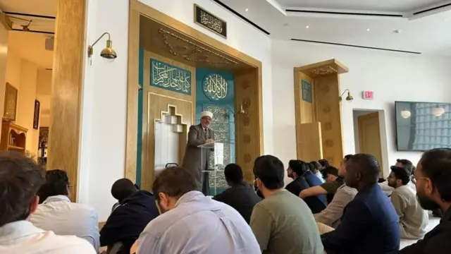 Imam for di Georgetown mosque dey lead prayers for Palestinians in Gaza