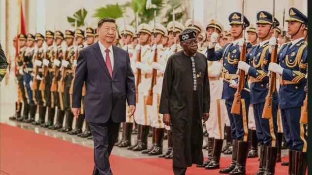 Mgbe Xi Jinping nabatara Tinubu n'ama ọgbakọ 'Great Hall'