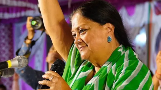 राजनीति में अपने तेवरों के लिए चर्चित हैं वसुंधरा राजे सिंधिया