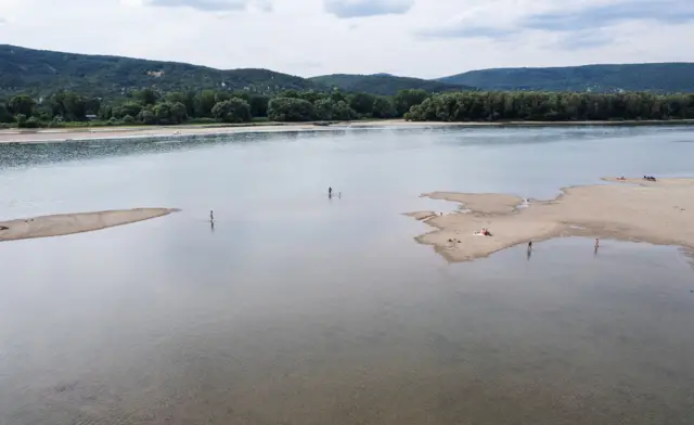 nizak vodostaj dunava, nivo reke dunav u julu 2026.