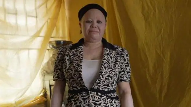 Tawakat inside her room