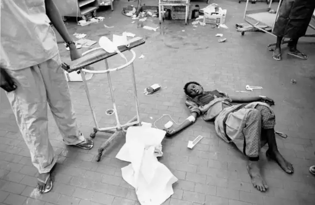 صومالیہ کا ہسپتال زخمیوں سے بھر گیا