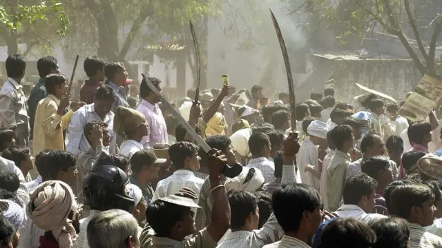 Mutum sama da 1,000 aka kashe a Gujarat akasarinsu Musulmai tsawon kwana uku a 2002