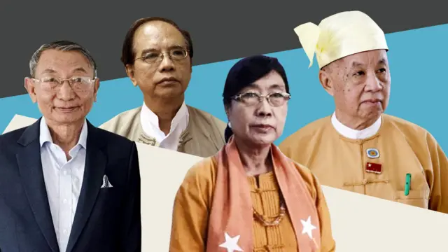 NLD ဗဟိုအလုပ်အမှုဆောင်အဖွဲ့ဝင်များ