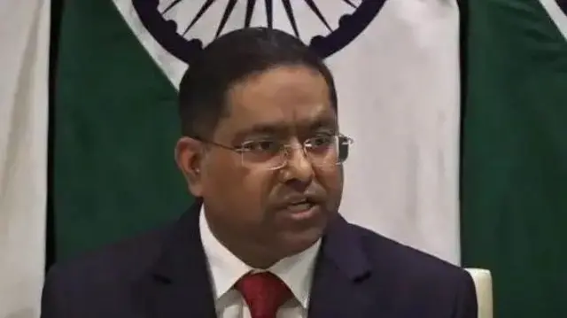 ভারতের পররাষ্ট্র মন্ত্রকের মুখপাত্র রণধীর জয়সওয়াল