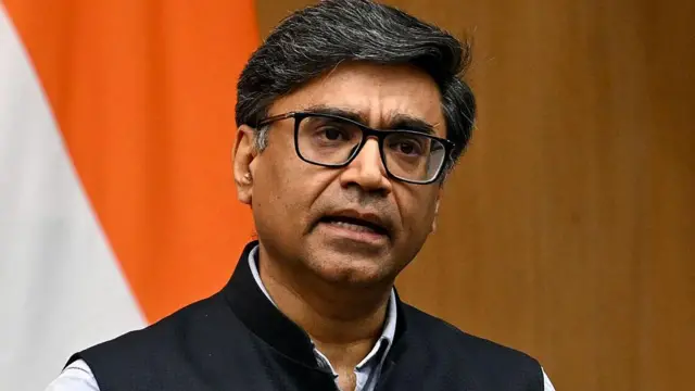 भारत के विदेश सचिव विक्रम मिसरी