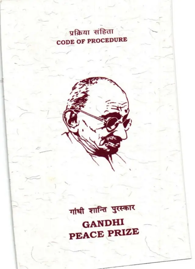 Gandhi peace prize