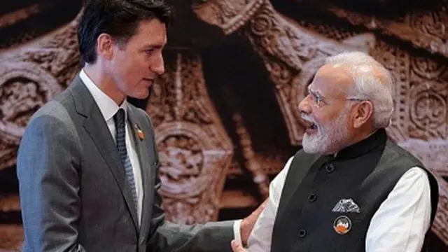 የካናዳው ጠቅላይ ሚንስትር ጀስቲን ትሩዶ ከሕንዱ አቻቸው ናሬንድራ ሞዲ