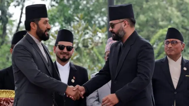 रवि लामिछाने र बालेन शाह