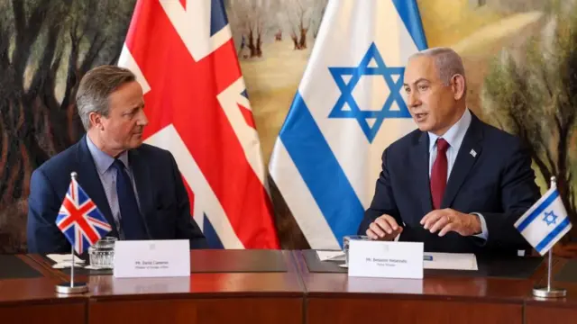 डेभिड क्यामरून र बेन्जमिन नेतन्याहू