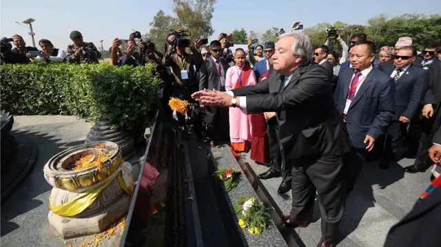 संयुक्त राष्ट्रसङ्घका महासचिव एन्टोनियो गुटेरेस