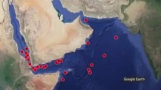 દરિયામાં વેપારી જહાજો પર હુમલા 