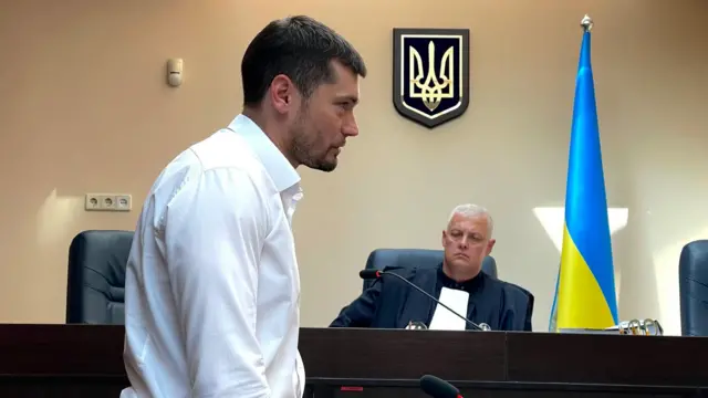 Прокурор САП Віталій Гречишкін та голова ВАКС Іго Строгий, 21 серпня 2026 року