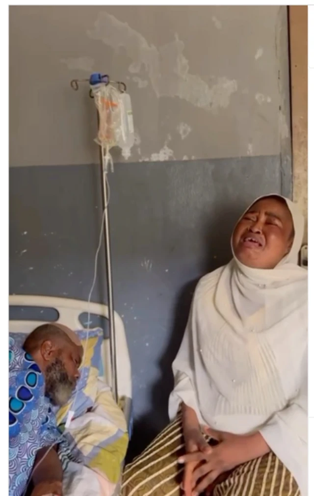 Lawori ati iyawo rẹ nileewosan