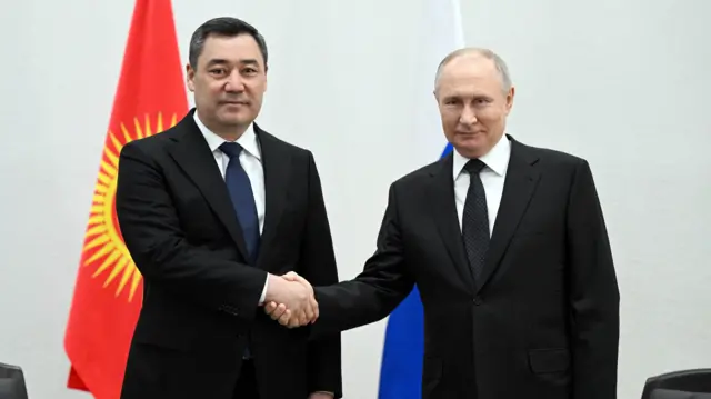 Кыргыз-орус президенттеринин Казандагы жолугушуусу, 22-февраль 2024-жыл.