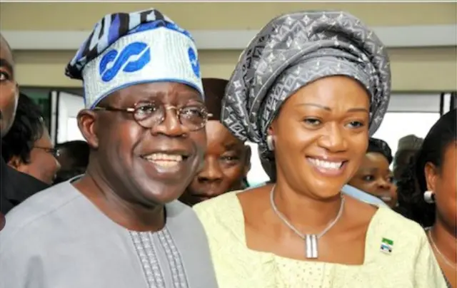 Oluremi Tinubu na di ya bụ Bola Ahmed Tinubu